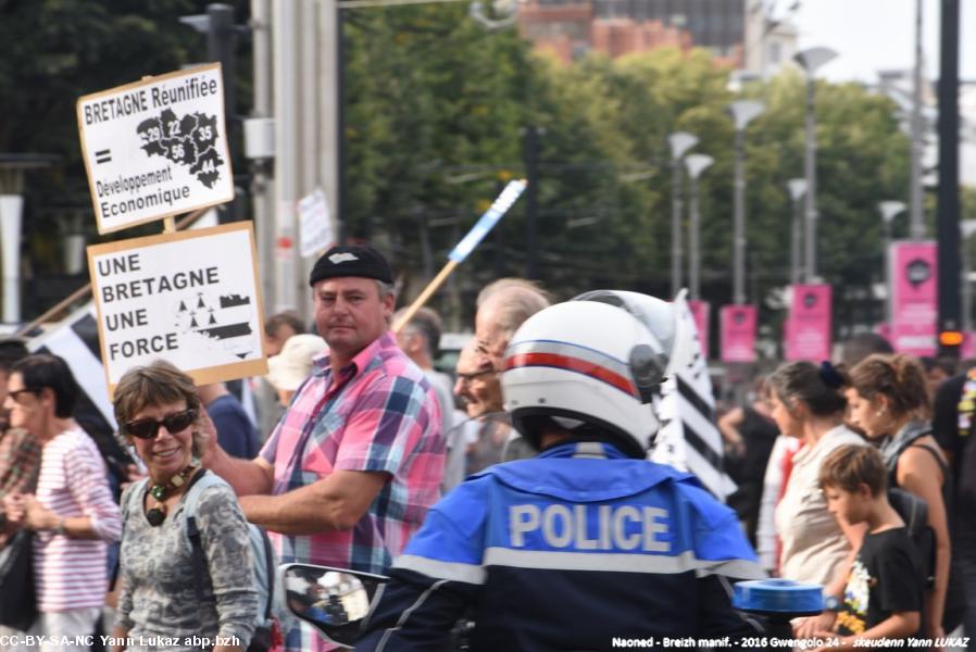 Breizh Manif 2016 e Naoned.