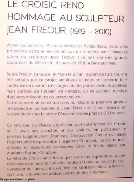 35- Le texte agrandi de partie de la préface de madame la maire du Croisic.