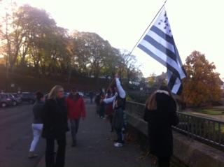 Bretagne Réunie à Vannes le 11 novembre 2016.