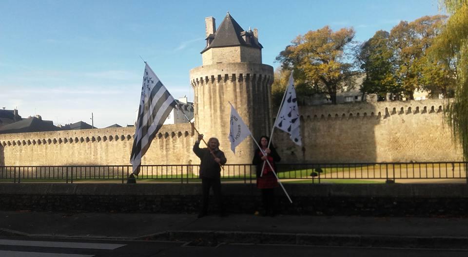 Bretagne Réunie à Vannes le 11 novembre 2016.