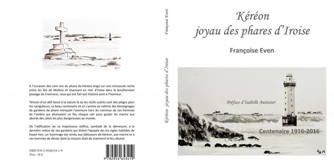 1ère et 4ème de couverture Kéréon joyau des phares d'Iroise