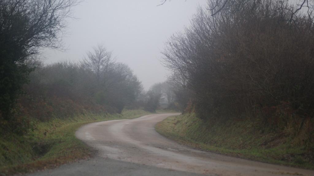 chemin de campagne à La Feuillée