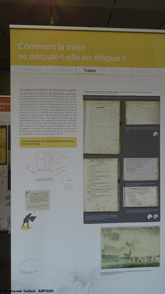30 Traiter. Comment la traite se déroule-t-elle en Afrique ? (panneau 8).