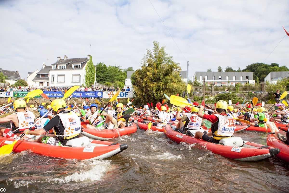 La 17ème édition des 24 heures Kayak Groupama Ouest-France