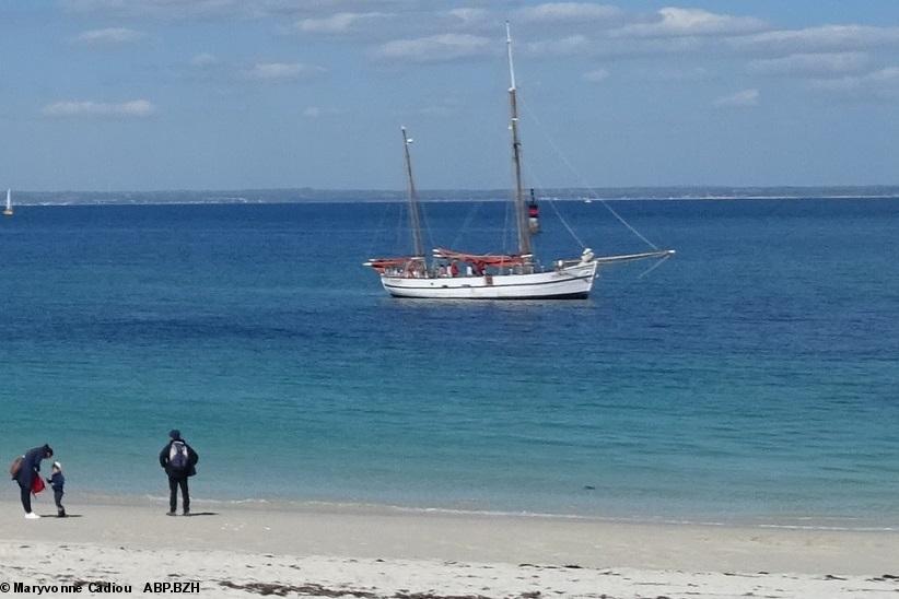 50- Le Popoff rentrera peu après nous sous voile à Concarneau mais nous ne le verrons pas sous voile. Il affalera avant.