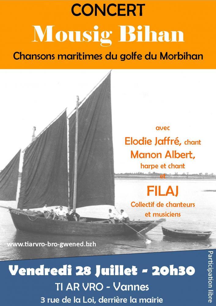 Affiche concert Mousig Bihan