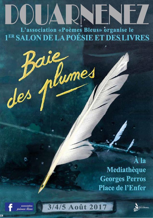 Baie des plumes Salon de la poésie et des livres, Douarnenez 2017