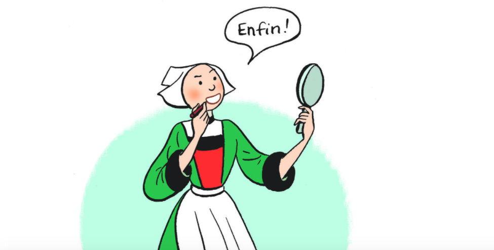 En 2016, la dessinatrice Catel Muller avait donné une bouche à Bécassine. En ce mois d'août 2017, le musée de Pont-Aven a donné des audioguides en breton aux visiteurs. Les choses avancent.