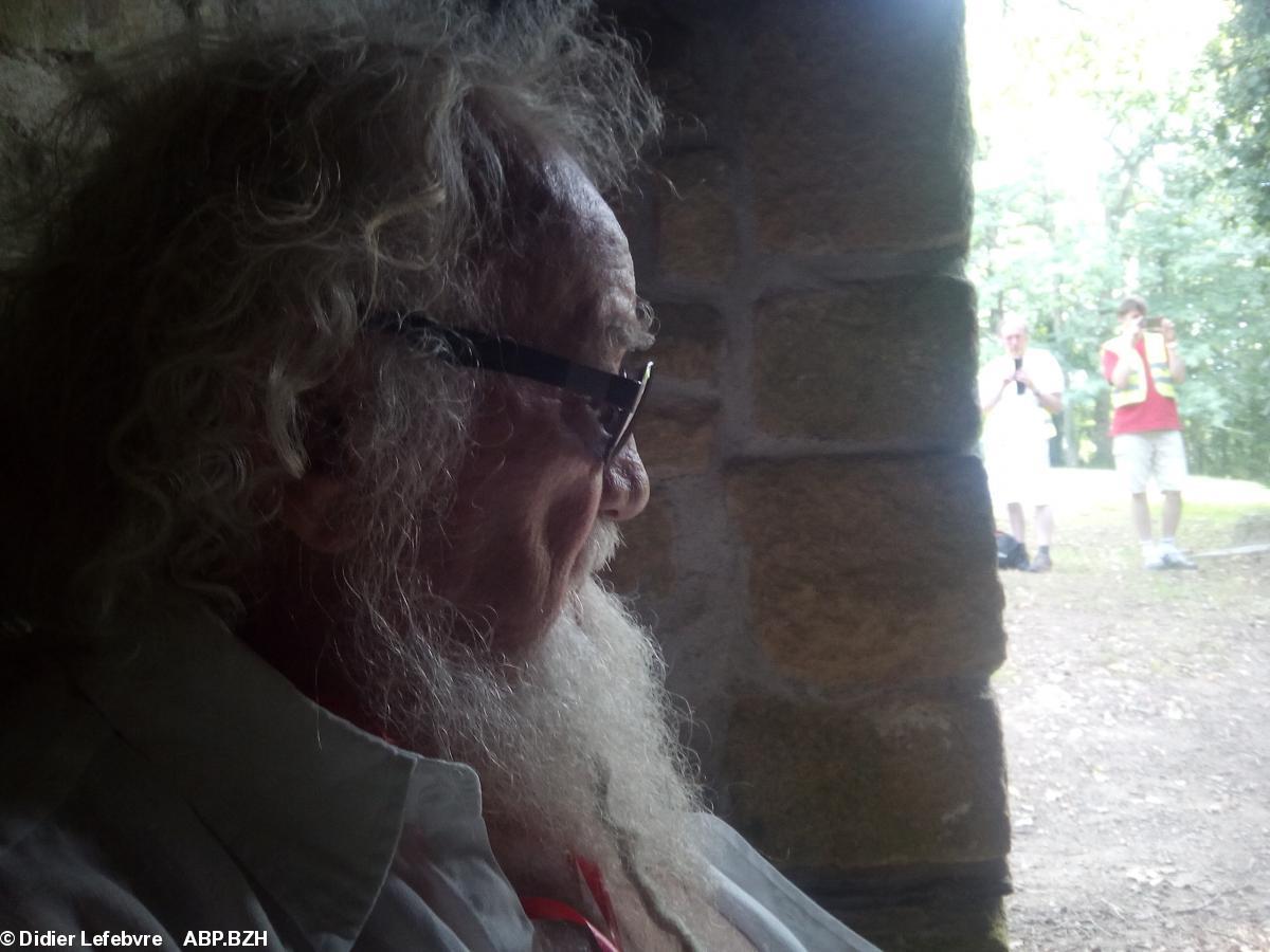 Bretagne en Marche 2017 - La chapelle Saint-Méen et le repos du Président