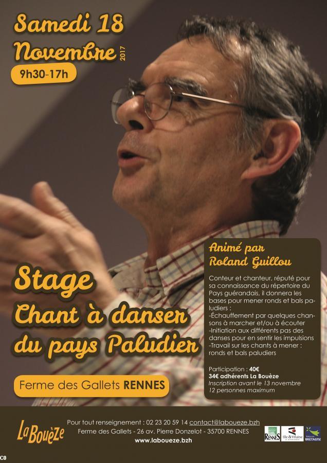 Stage Rolland Guillou La Bouèze 2017