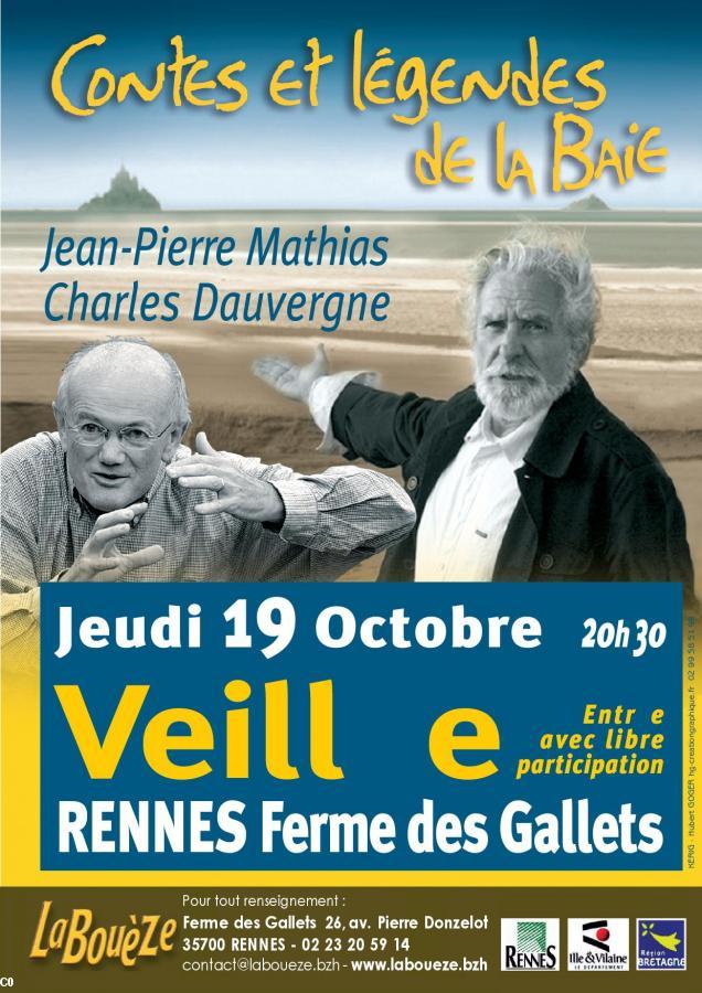 veillée contée rennes 2017 
19 octobre