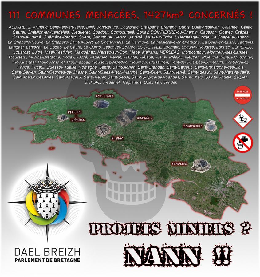 Dael Breizh contre les Mines en Bretagne!