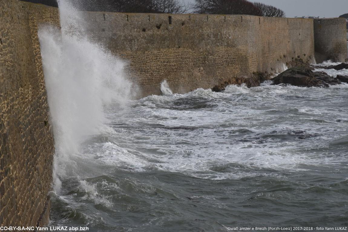 Bretagne, Breizh, Port-Louis, Porzh-Loeiz, tempête