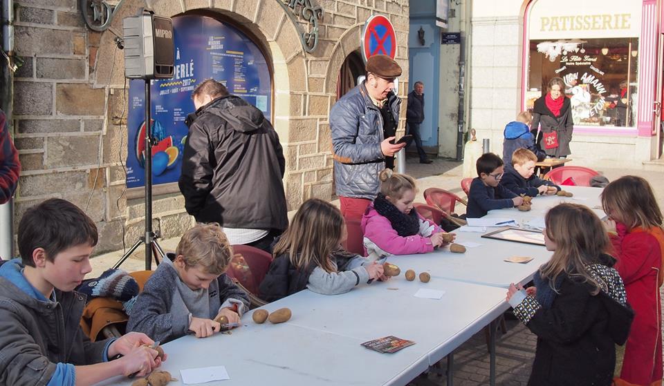 Les enfants participaient pour la première fois... avec un économe !