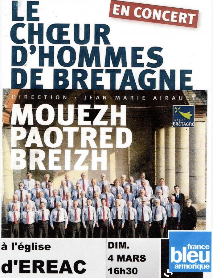 Chœur d'hommes de bretagne  MOUEZH PAOTRED  BREIZH