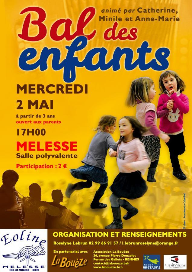 bal des enfants 
melesse
mai 2018