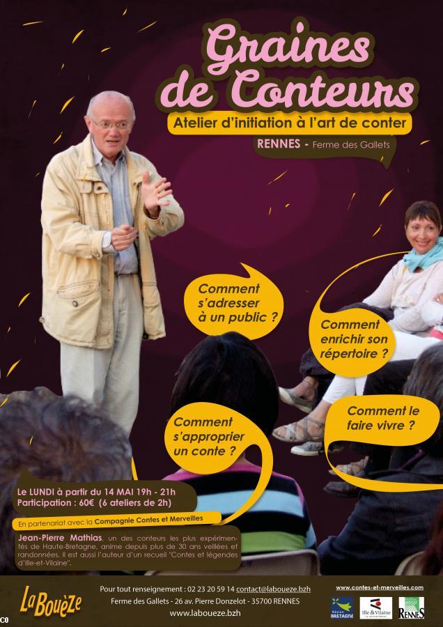 Graines de conteurs 
Mai 2018