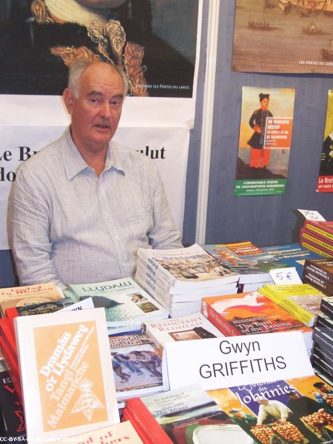 Gwynn Griffiths au festival du livre de Guérande en 2007