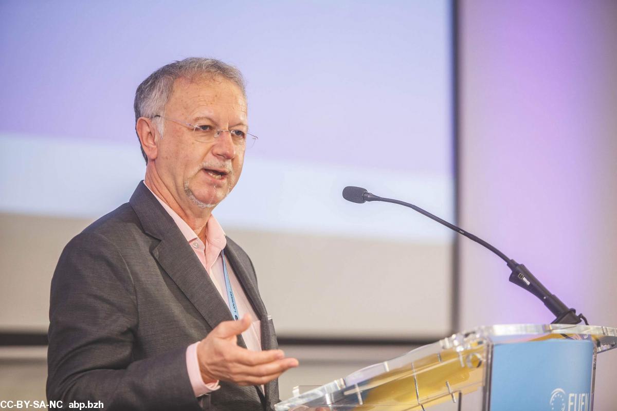 Fernand de Varennes, le commissaire de l'ONU aux minorités nationales. (Photo FUEN)