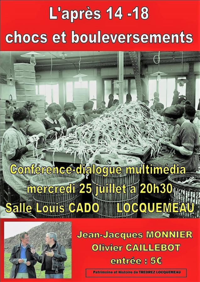 La conférence de Locquémeau évoquera notamment les conséquences de la guerre 14-18 du point des femmes bretonnes