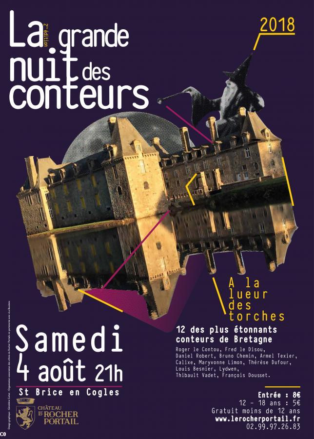 nuit des conteurs 
4 aout 2018