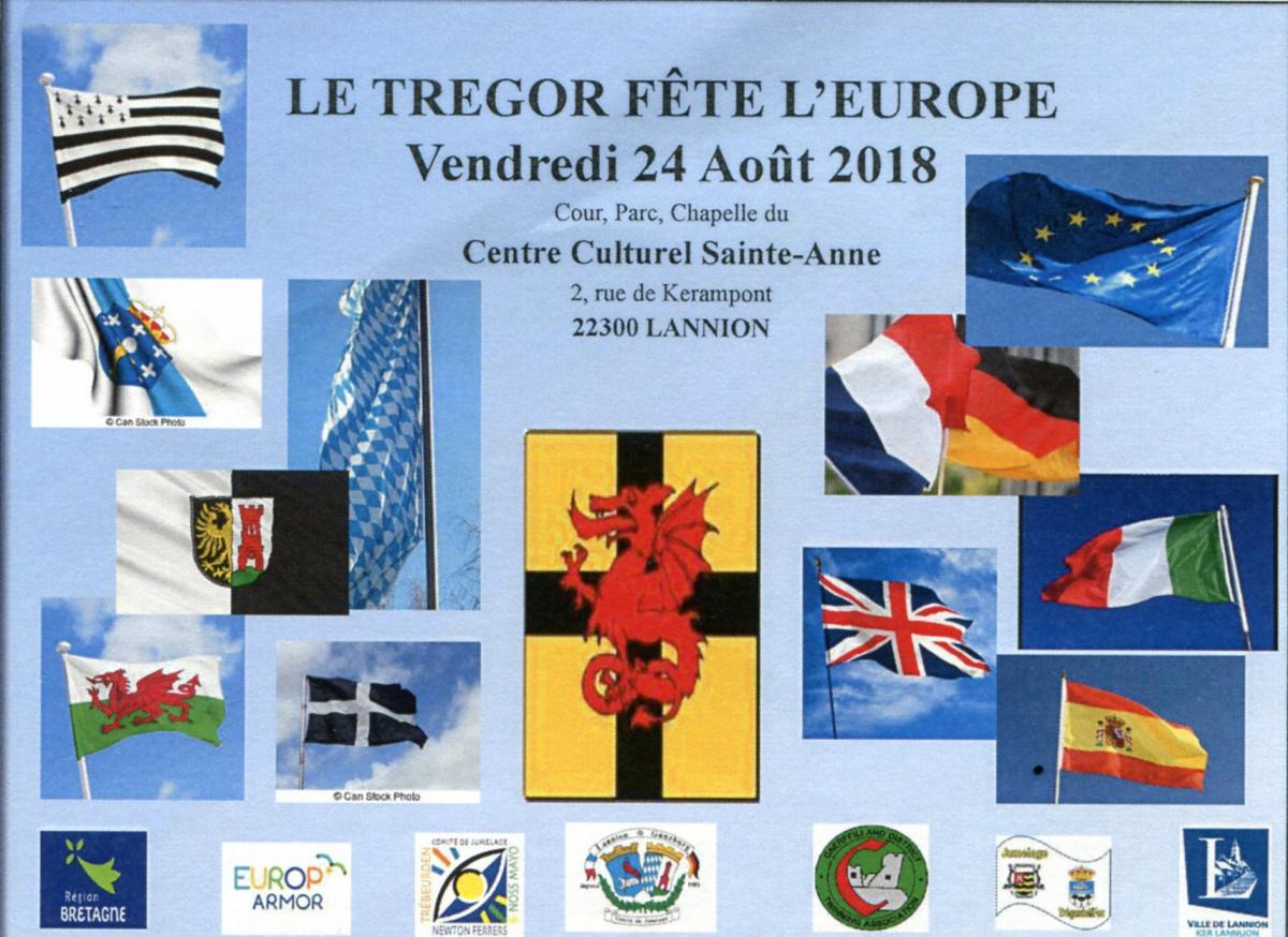 l'affiche de cette fête de l'Europe venue de la base