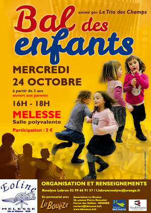 bal des enfants 
melesse oct 2018