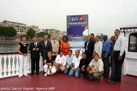 Les organisateurs  les élus et les skippers du Trophée BPE étaient réunis à Paris le mardi 12 septembre pour dévoiler le parcours de l'édition 2007. 