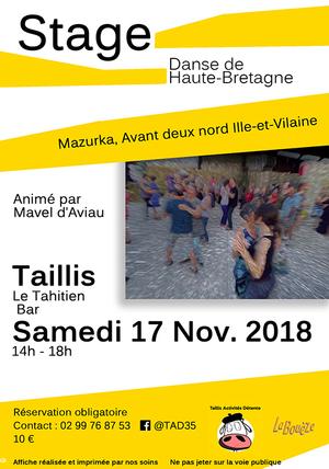 Stage danse à Taillis
2018