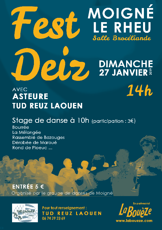 Fest deiz Moigné-Le Rheu
Janvier 2019