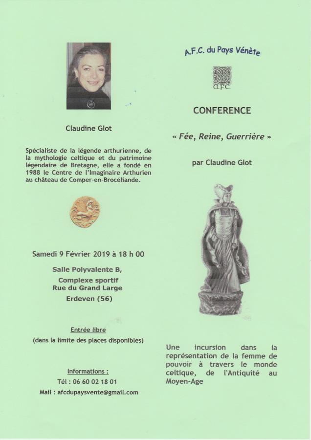 Conférence Claudine Glot