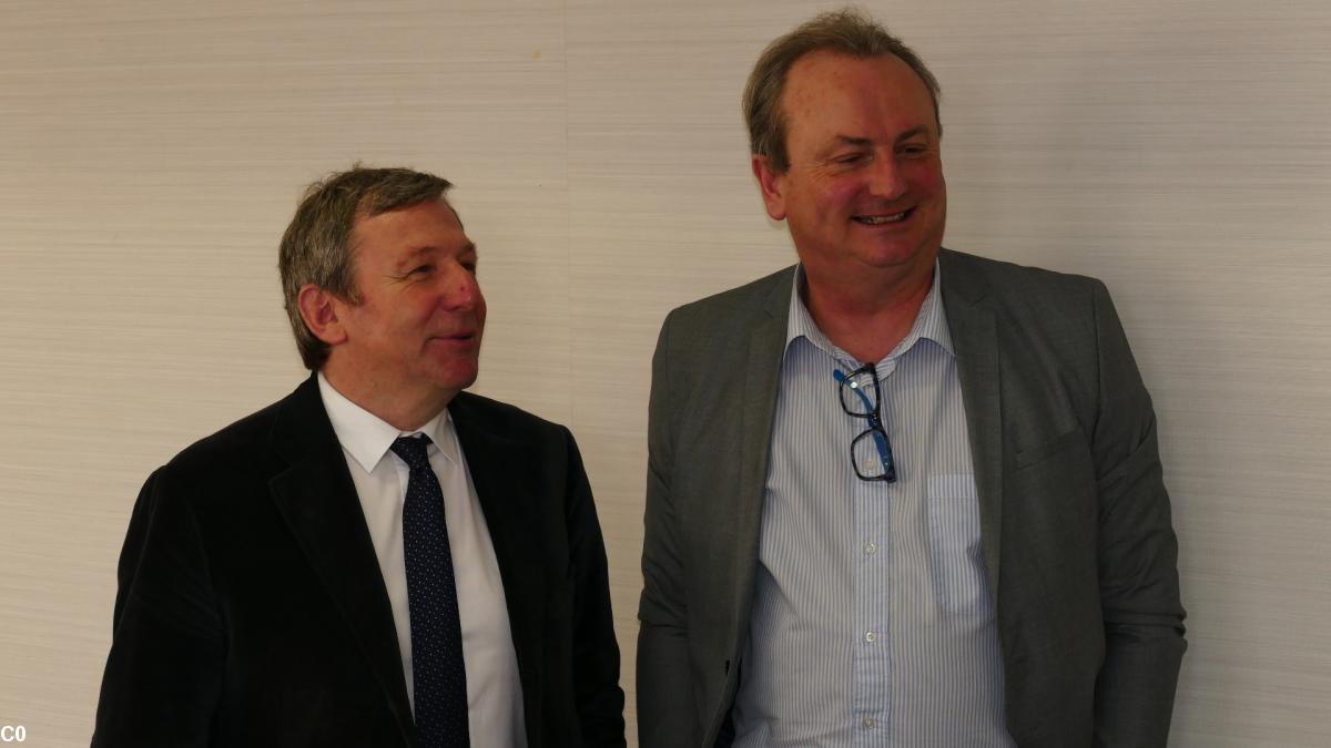 Christian Tacquard et Bruno Voyer