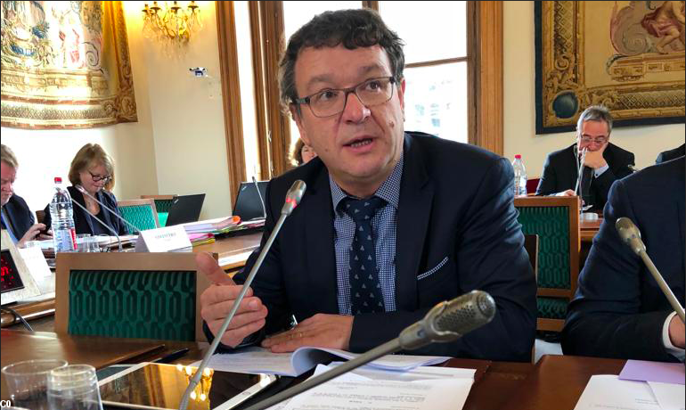 Michel Canevet, sénateur du Pays Bigouden (Plonéour Lanvern)  (photo sénat)