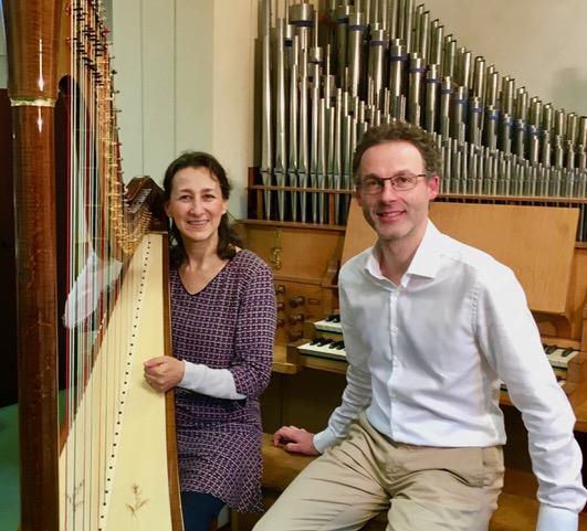 Anne Le Signor, harpe & Loïc Georgeault, orgue