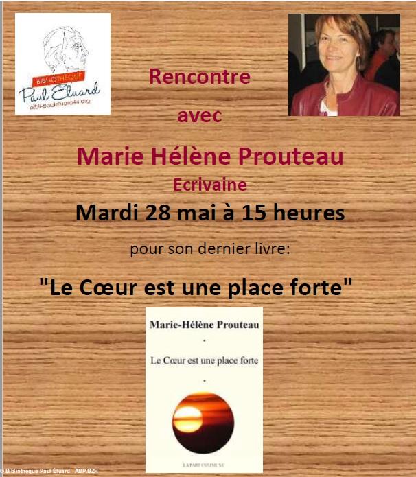 Affichette annonçant la présentation du livre.