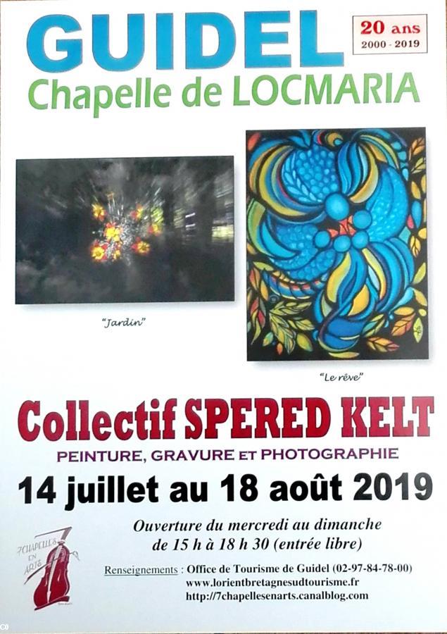 Affiche de l'exposition Spered Kelt à Guidel/Gwidel