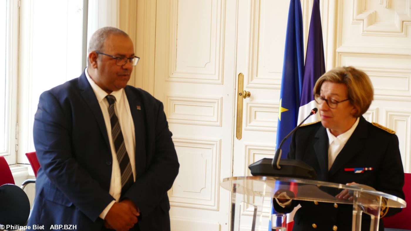 Abd Bouhouli et Michèle Kirry