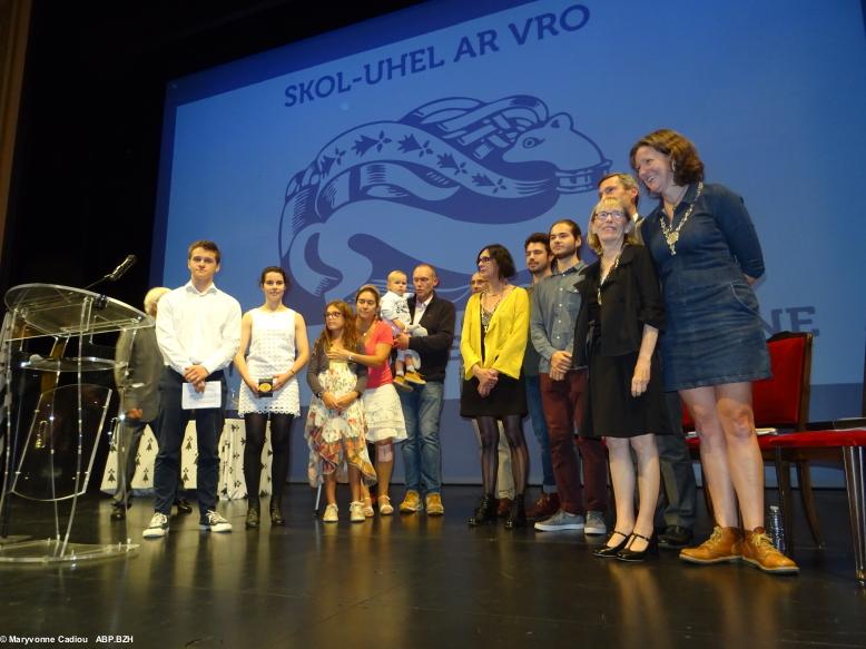 Remise des Colliers de l’Hermine et de la médaille de l’ICB, Opéra de Rennes, octobre 2019. Les Herminés et médaillés