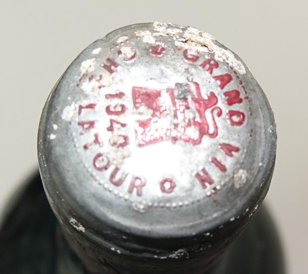 Capsule Château Latour 1940