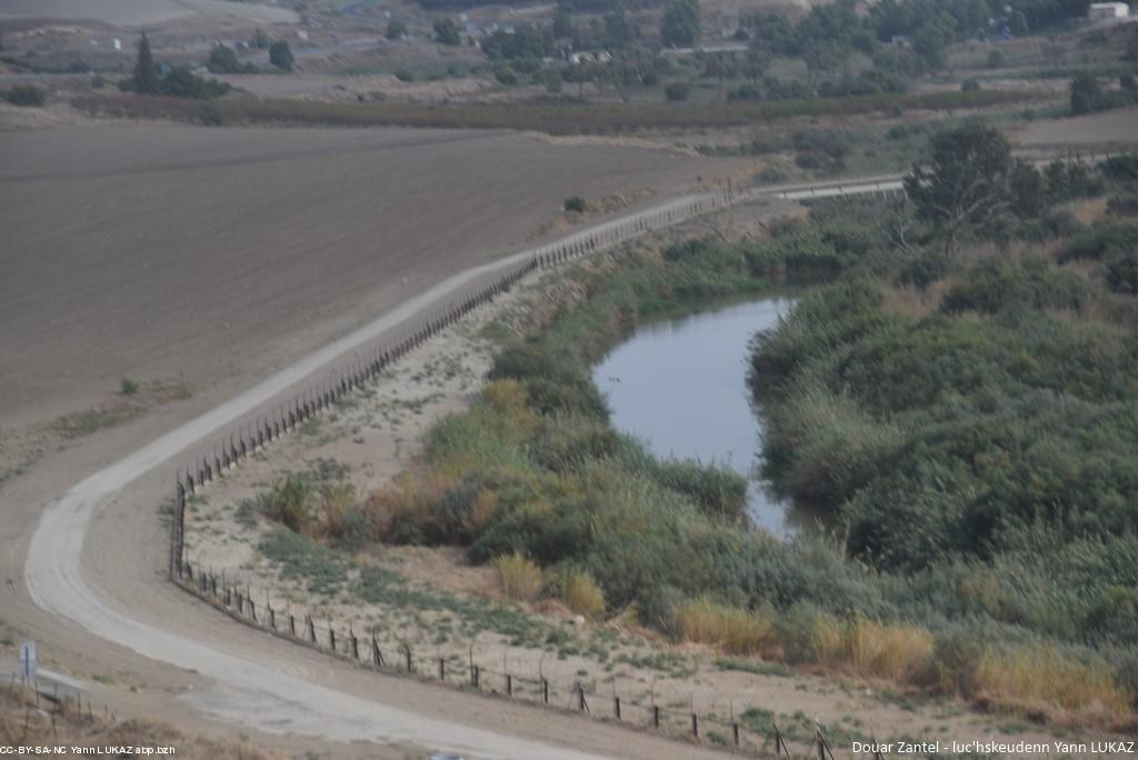 Israël, Jourdain (Jordanie à droite)