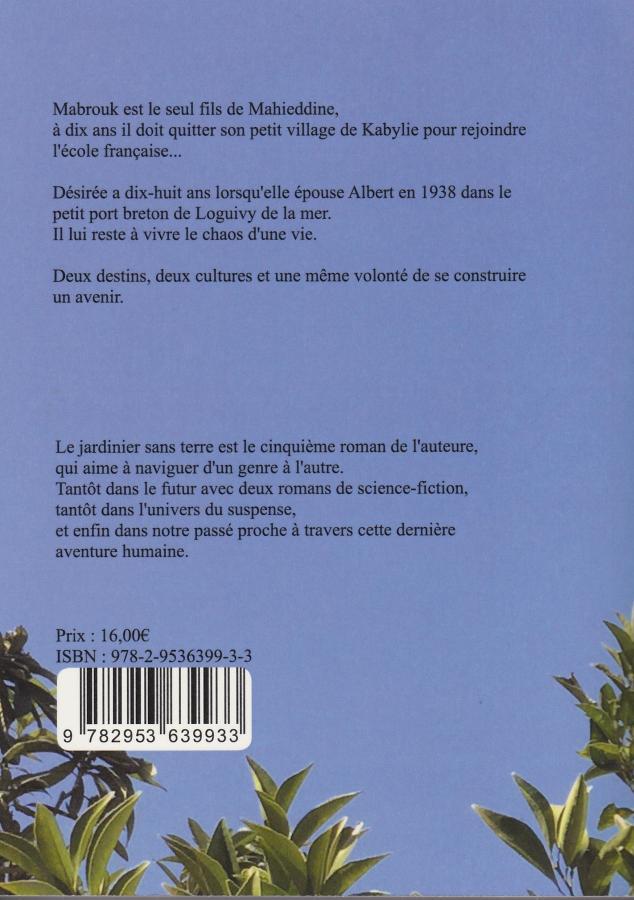 4ème de couverture roman Malika BOULAIS