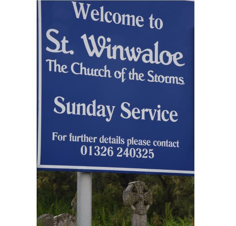 Kernow / Kerne-Veur: Gwenole a zo añvet ivez Winwalloe pe Gunwalloe  -  Cornwall / Cornouaille britannique: Saint Guénolé connu et honoré sous des noms approchants (Winwalloe / Gunwalloe.