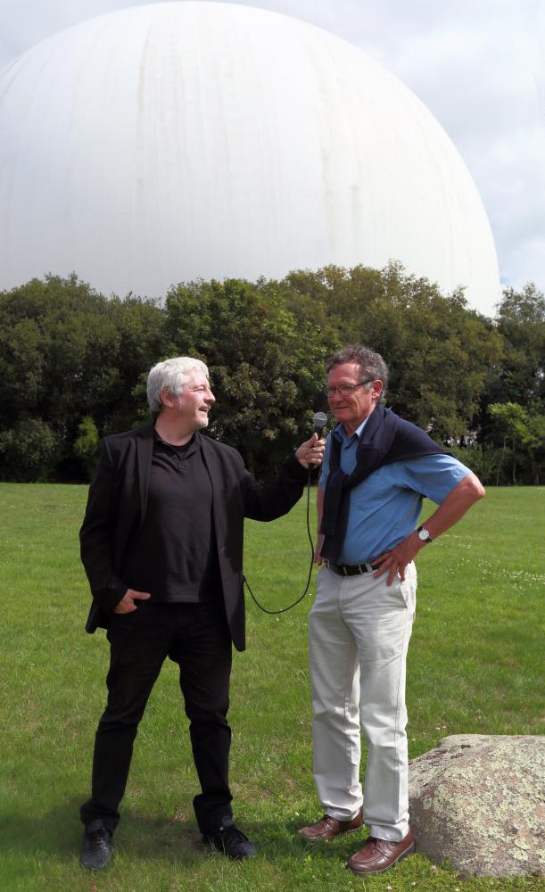 Basés à Lannion, Olivier Caillebot et Jean-Jacques Monnier feront leur 112 e intervention sous forme dialoguée, avec en plus un dialogue avec le public