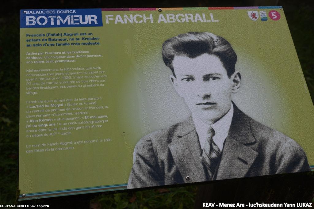 Botmeur / Boneur  , Fañch Abgrall (1906-1930)