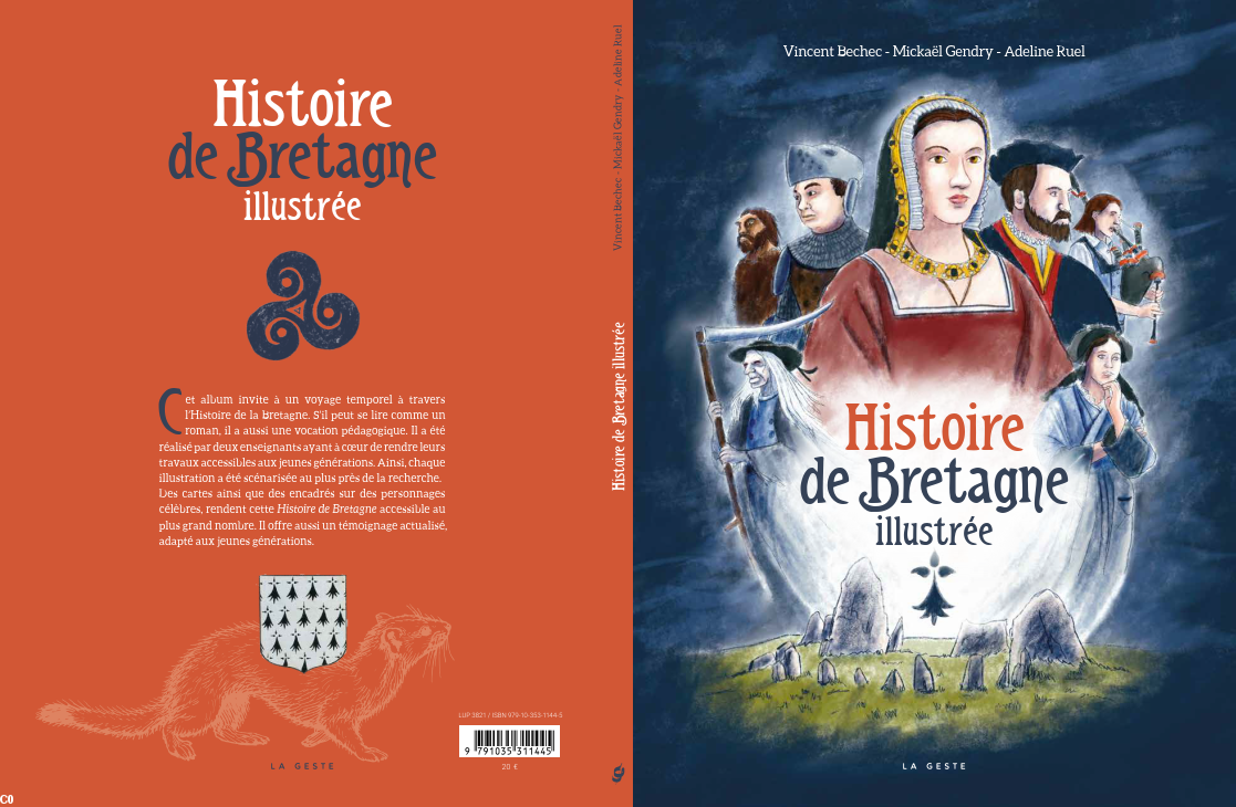 Histoire de Bretagne illustrée