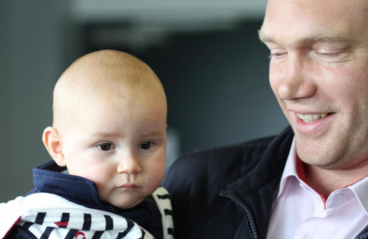 La photo du petit Fañch lors de l’interdiction du tilde sur le n de son prénom (photo archives ABP)