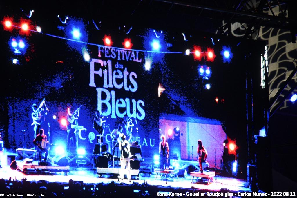 Gouel ar Rouedoù glas / festival Filets Bleus 2022, Carlos Nunez (gaïta, flute)