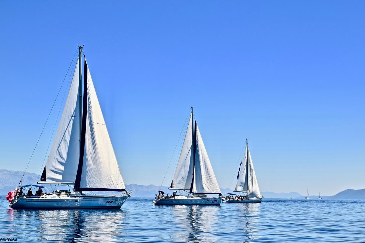 La croisière à la voile, un loisir qui en inspire plus d'un.