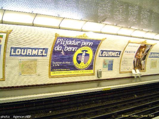 Station Lourmel.