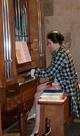 Claude Nadeau à l'orgue